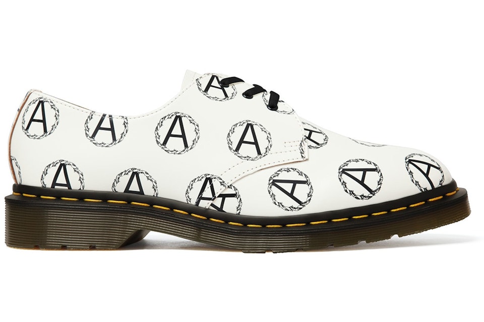 Dr. Martens 3-Eye Supreme x Undercover Anarchy White