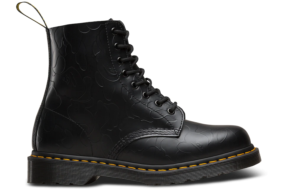 Do everything with my power Pay attention to speaker Dr. Martens 8-Eye Boot Bape Black - 23568001 - US