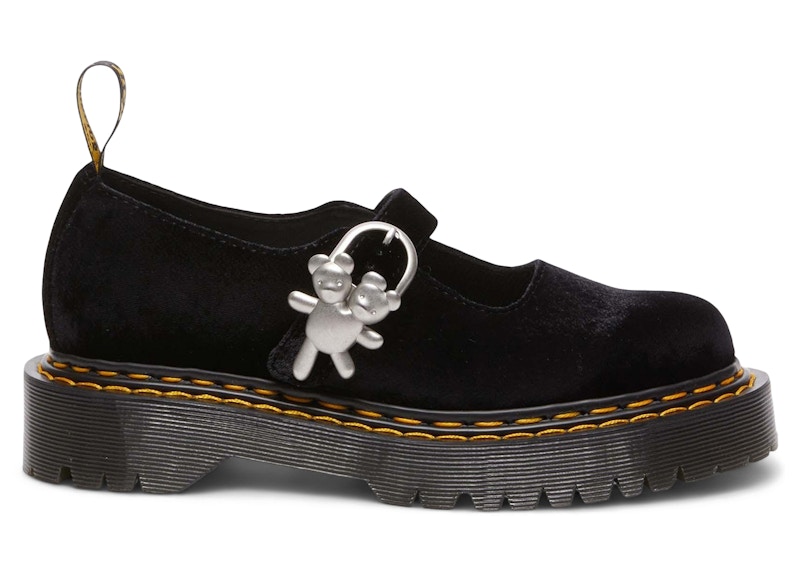 Martens Addina Heaven Marc Jacobs en velours noir (pour femmes
