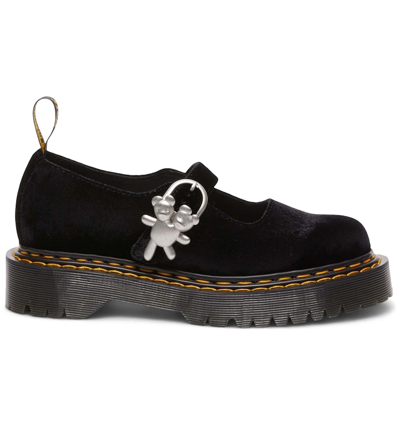 Martens Addina Heaven Marc Jacobs en velours noir (pour femmes
