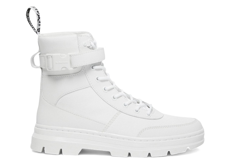 Dr Martens Combs Tech Utility Boot White
