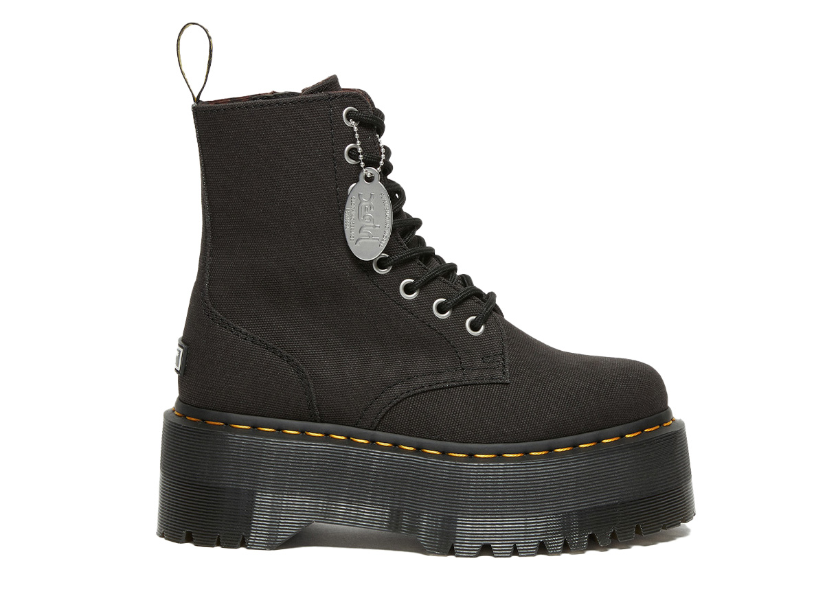 Dr martens store canvas shoes womens