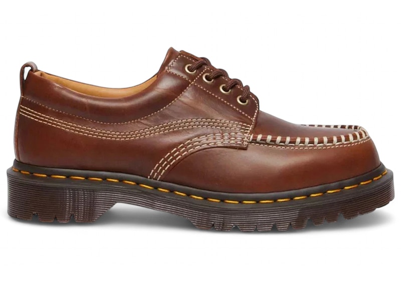 Dr. Martens Men's Lowell Leather Shoe Sneakers in Butterscotch - 31817243