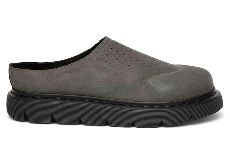 Dr. Martens VENT XX02 Mules Dark Grey Milled Nubuck Men's