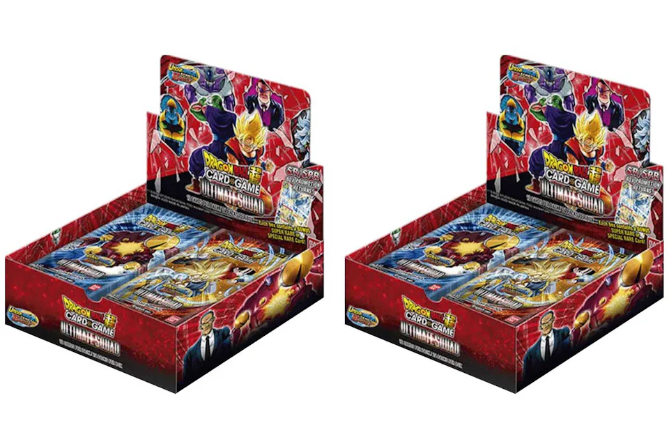 Dragon Ball Super TCG Ultimate Squad Unison Warrior Series 8 Booster Box 2x Lot