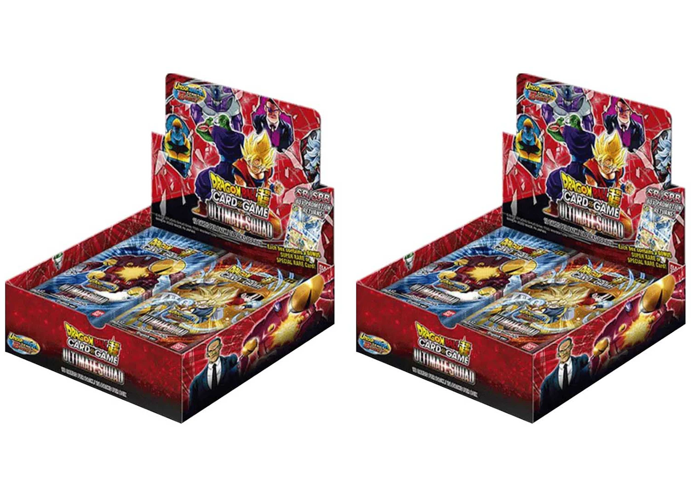 Dragon Ball Super TCG Ultimate Squad Unison Warrior Series 8 Booster Box 2x Lot - US Dragon Ball Super TCG Ultimate Squad Unison Warrior Series 8 Booster Box 2x Lot - US