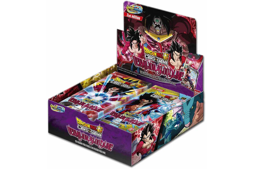 Dragon Ball Super TCG Vermilion Bloodline 2nd Edition Booster Box (B11) (English)