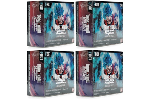 Dragon Ball Z Fusion World Awakened Pulse FB01 Booster Box (English) 4x Lot - US Dragon Ball Z Fusion World Awakened Pulse FB01 Booster Box (English) 4x Lot - US