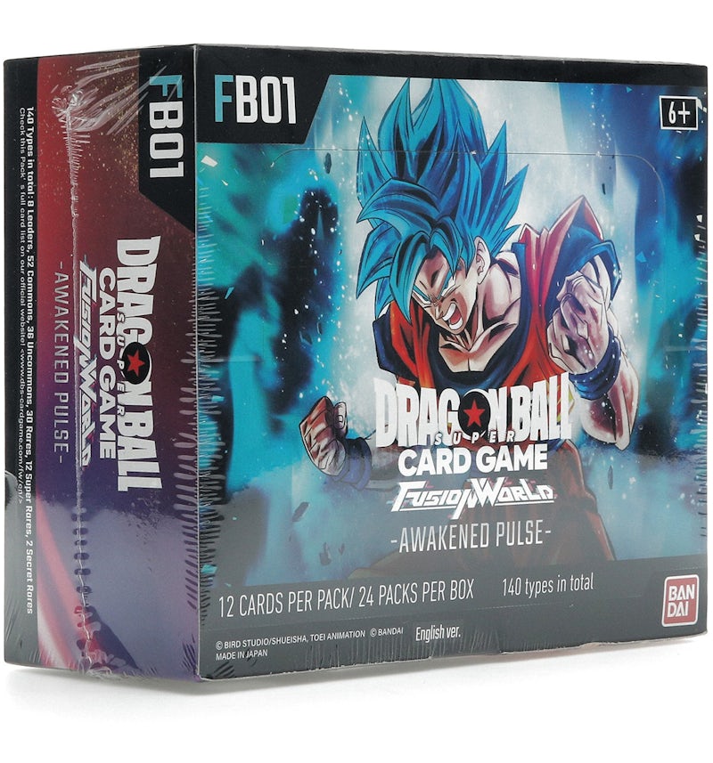 Dragon Ball Z Fusion World Awakened Pulse FB01 Booster Box (English) - US Dragon Ball Z Fusion World Awakened Pulse FB01 Booster Box (English) - US