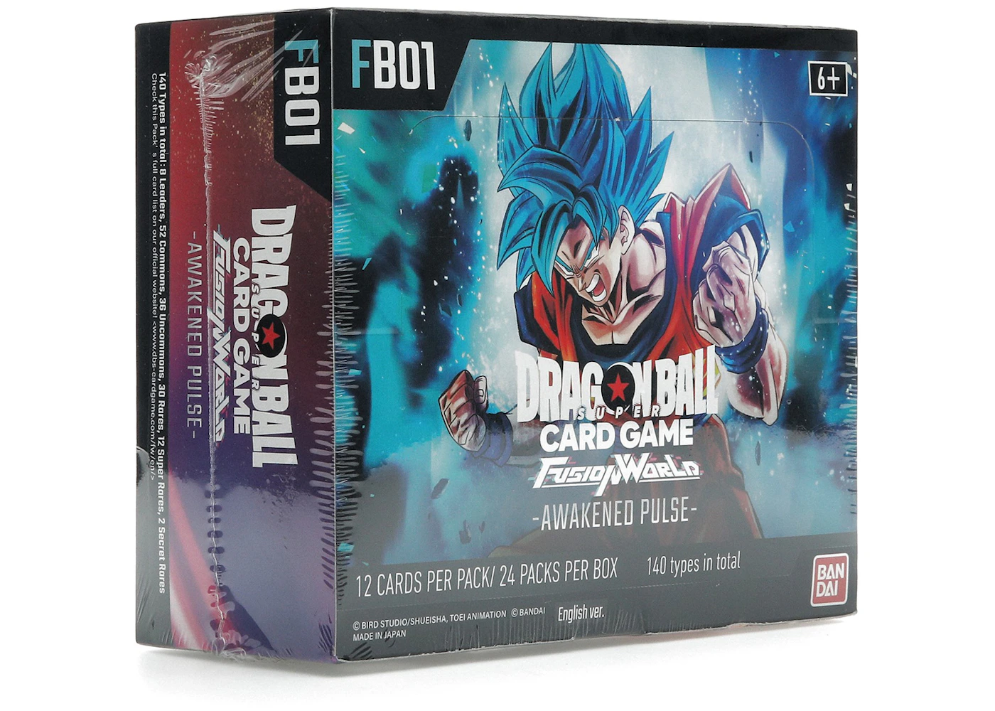 Dragon Ball Z Fusion World Awakened Pulse FB01 Booster Box (English) - US Dragon Ball Z Fusion World Awakened Pulse FB01 Booster Box (English) - US