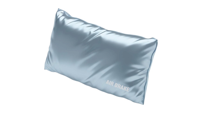 Drake Air Drake Silk Pillowcase Blue