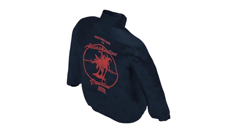 Drake Assassination Vacation Europe Tour Track Jacket Navy