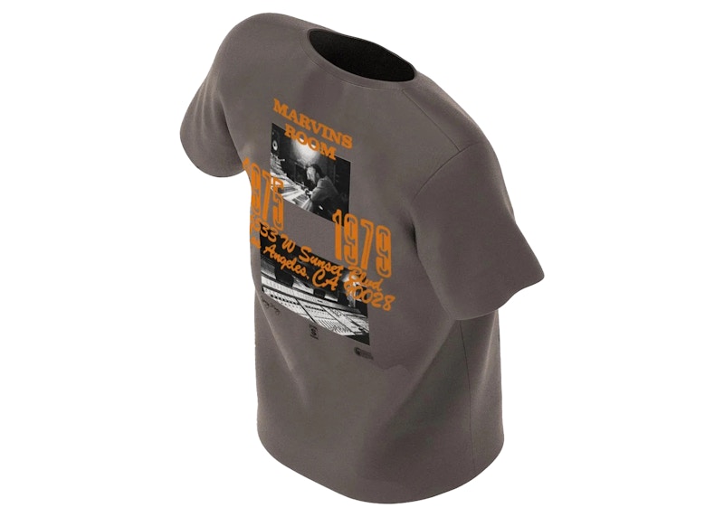 Pre-owned Drake Men's Marvin's Room T-shirt In Charcoal