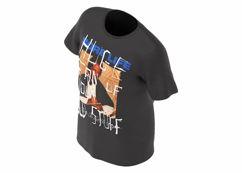 Pre-owned Drake Men's More Life Huge Fan Tee Shirt In Black
