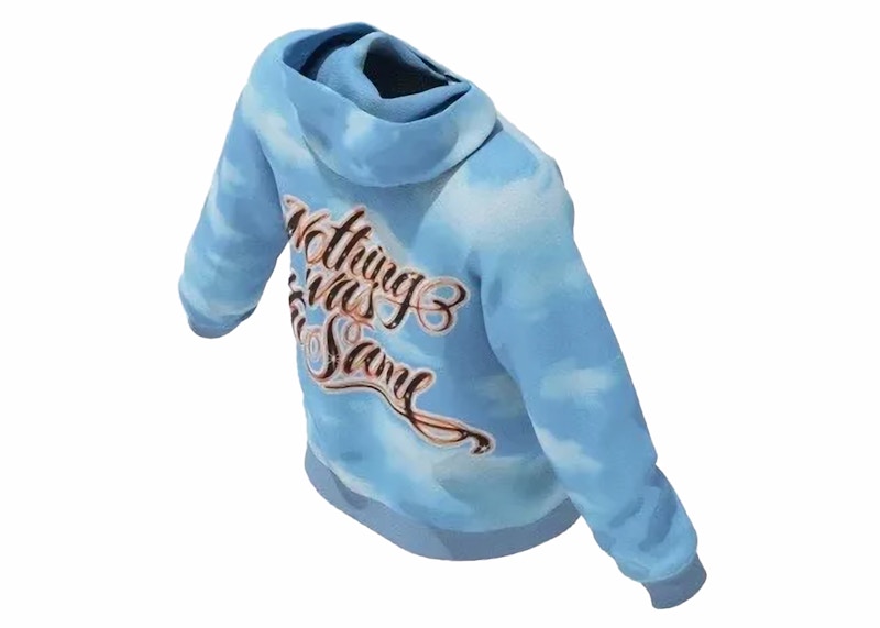 Drake Nothing Was The Same Hoodie Blue Men s SS24 US