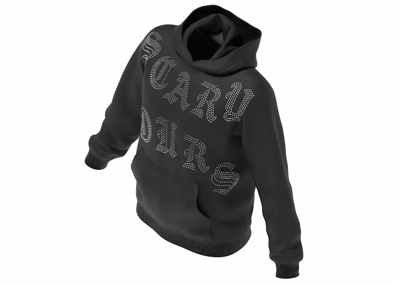 Drake Scary Hours Diamante Hoodie Black Men's - FW22 - US