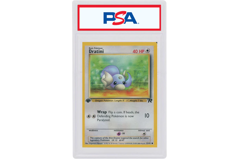 Dratini 00 Pokemon Tcg Rocket 1st Edition 53 00 It Dratini 00 Pokemon Tcg Rocket 1st Edition 53 00 It