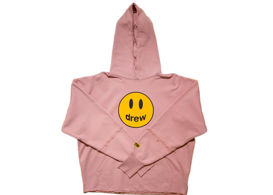 drew house mascot deconstructed hoodie dusty rose Men's