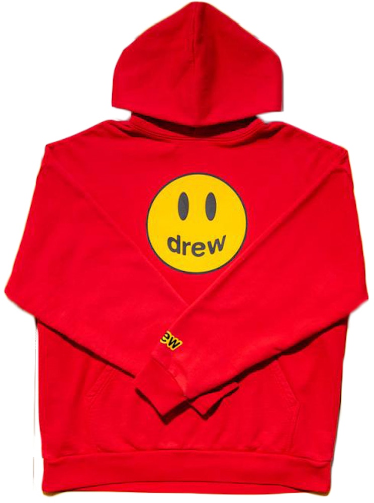 drew house mascot hoodie red - SS21