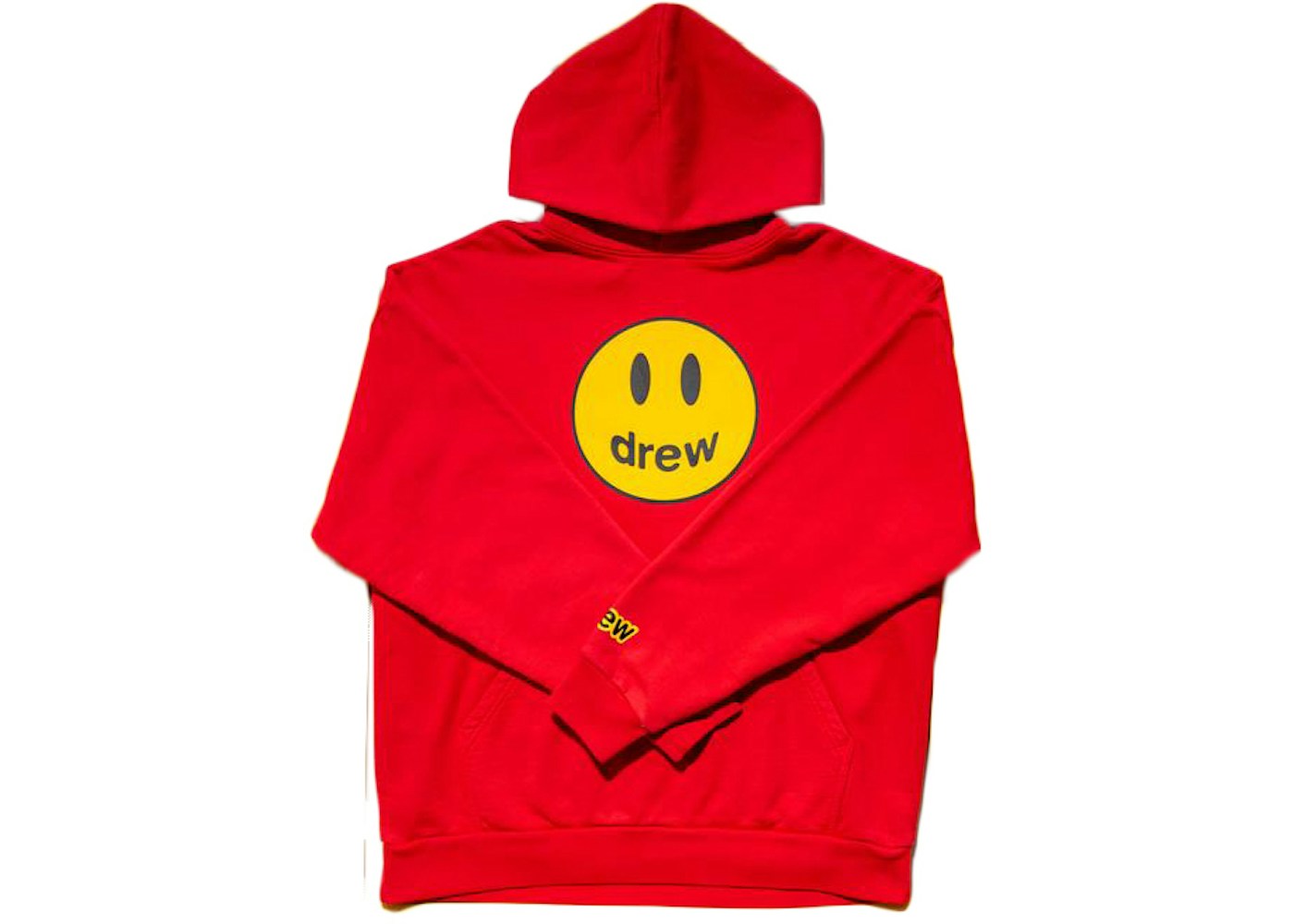 drew house mascot hoodie red - SS21