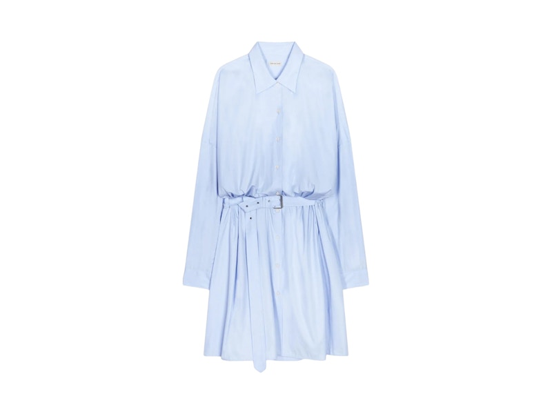 Pre-owned Dries Van Noten Women's  Dindi Dress In Blue