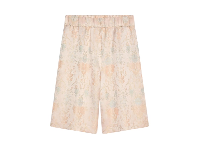 Pre-owned Dries Van Noten Women's Jacquard Shorts In Lpink