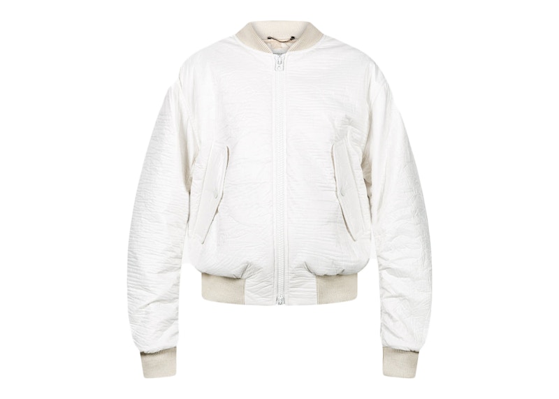 Dries Van Noten Vellow Bomber Jacket White Uomo - IT