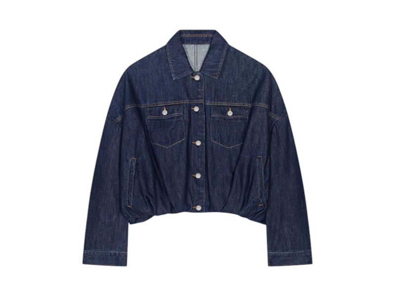 Pre-owned Dries Van Noten Women's  Vesto Denim Jacket In Indigo