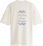 Drole de Monsieur Le Slogan Ornements T-shirt Cream
