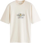 Drole de Monsieur Le Drôle Fleuri T-shirt Cream