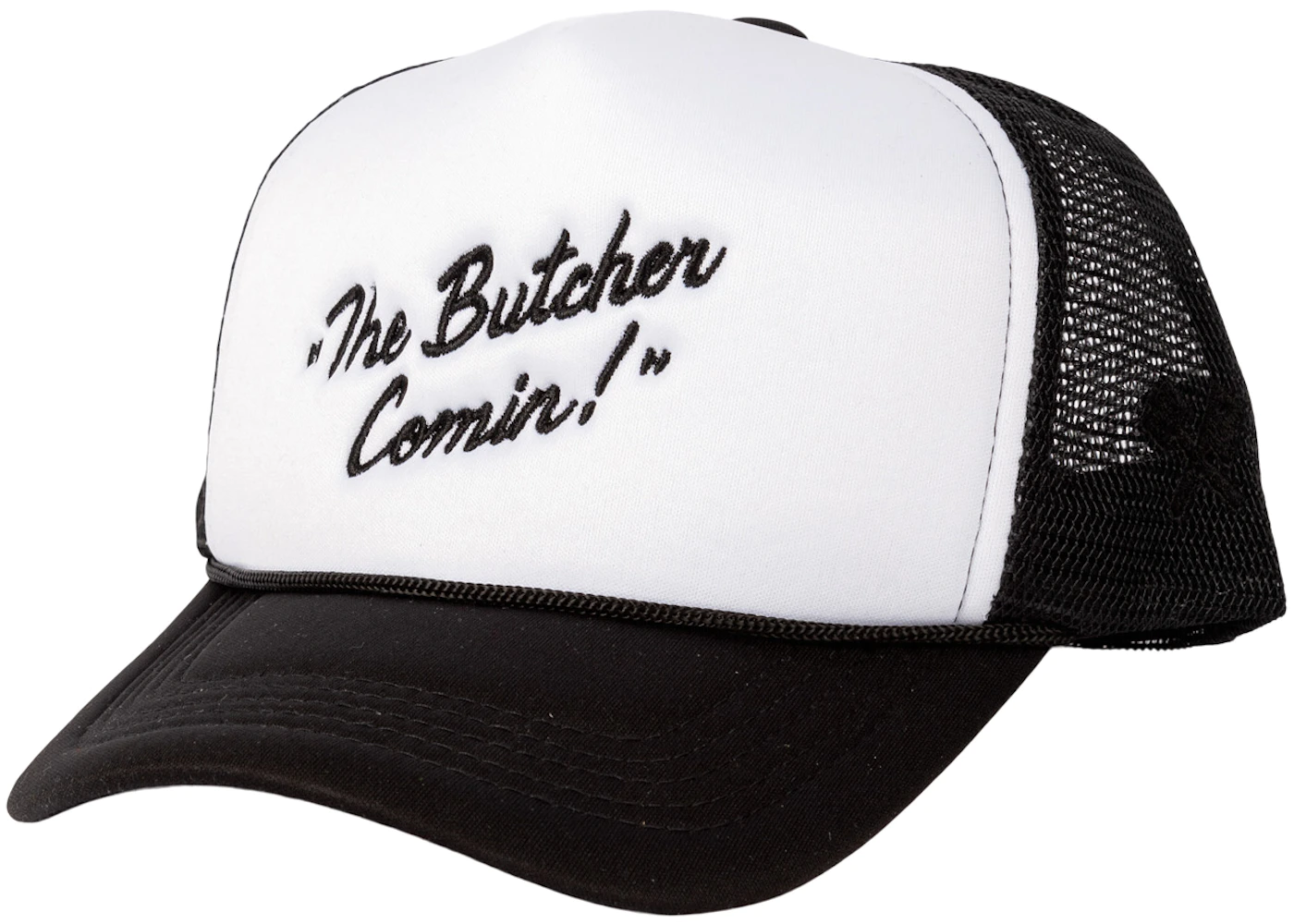 DropX™️ Exclusive: Benny the Butcher x Bricks & Wood x Coachella Pyrex Trucker  Hat Black - US