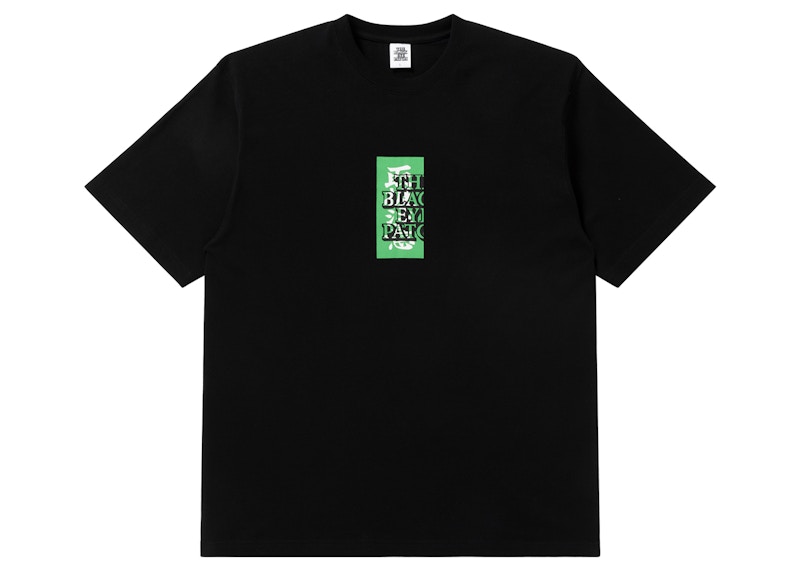 HANDLE WITH CARE TEE MINT GREENブラックアイパッチ-