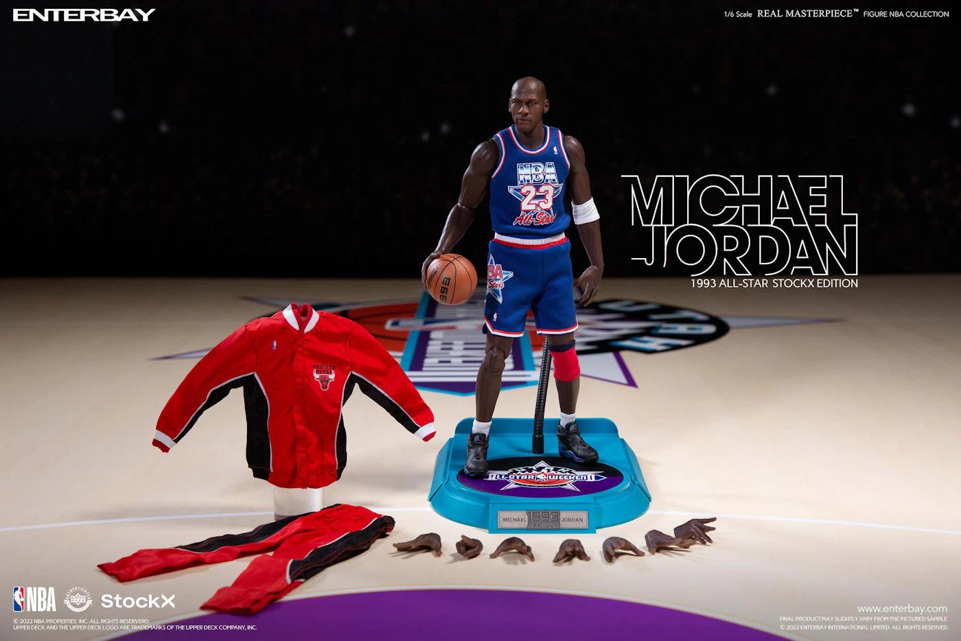Mitchell & Ness Men's Michael Jordan 1996 NBA All Star Authentic