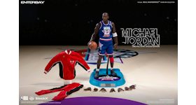DropX™ Exclusive: Enterbay Michael Jordan All-Star 1993 Edition 1/6 Real Masterpiece Action Figure (Limited Edition 1500 Sets)