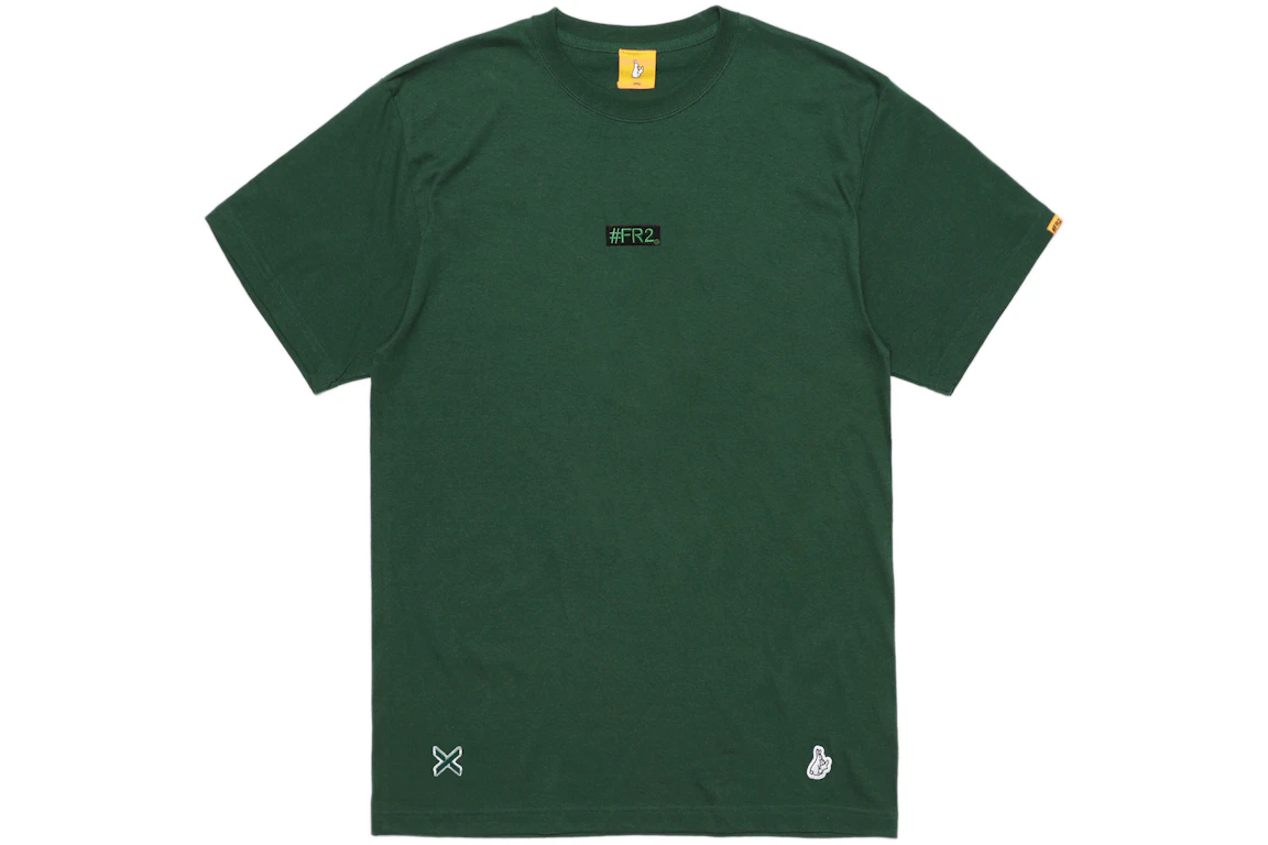 DropX™ Exclusive: FR2 x StockX Logo T-shirt Green