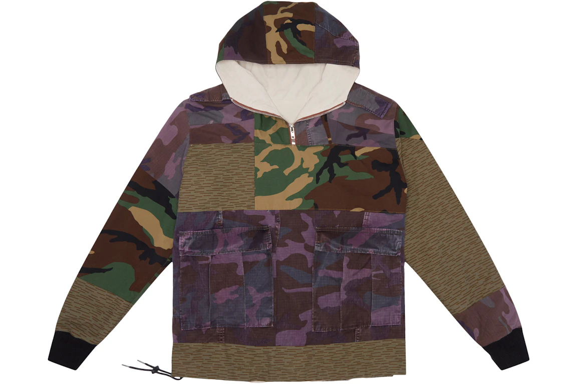 DropX™ Exclusive: HBO Max’s The Hype x Justin #2 Upcycled Camouflage Jacket Green