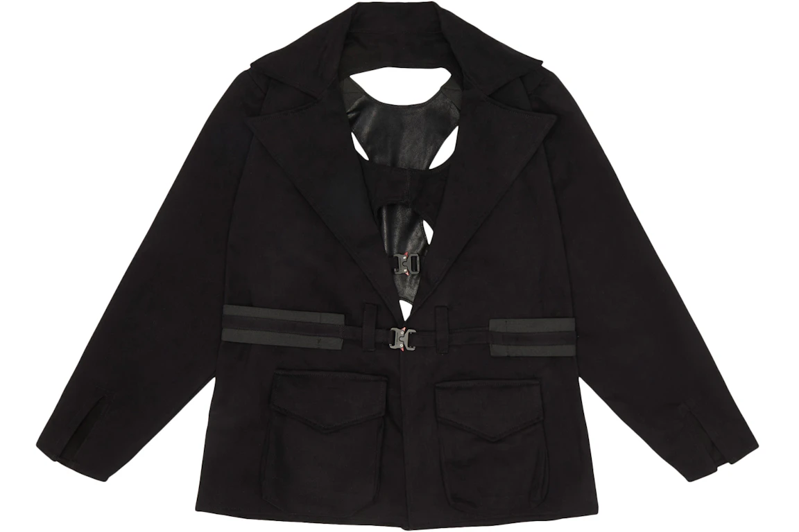 DropX™ Exclusive: HBO Max’s The Hype x Kai #2 Women's Canvas and Faux Leather Jacket Black