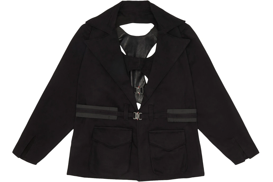 DropX™ Exclusive: HBO Max’s The Hype x Kai #2 Women's Canvas and Faux Leather Jacket Black