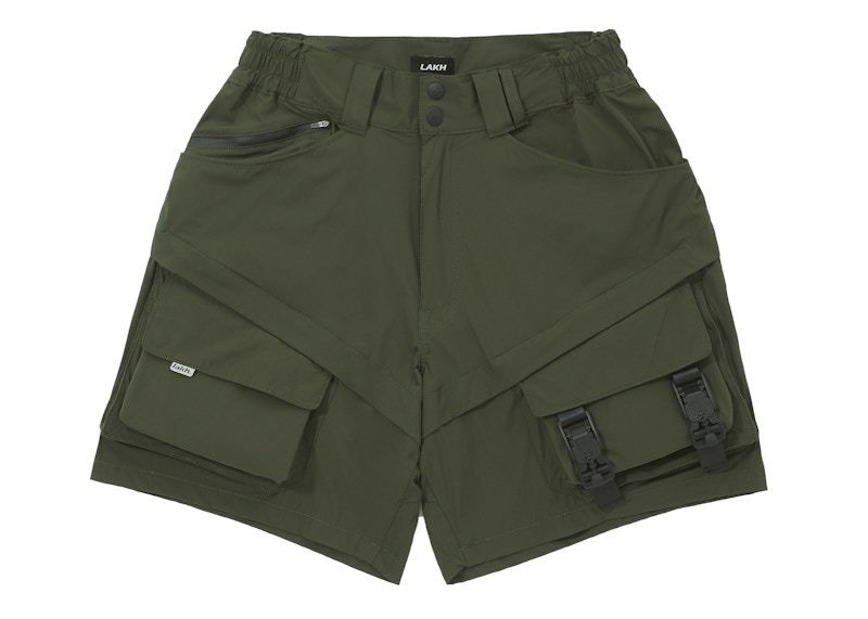 DropX™ Exclusive LAKH Ultra Lightweight Utility Shorts Olive US