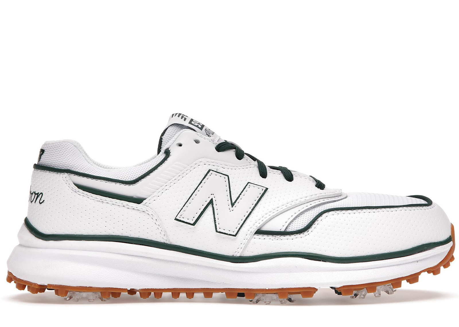 DropX™ Exclusive: New Balance 997G Malbon Golf White/Green with Towel