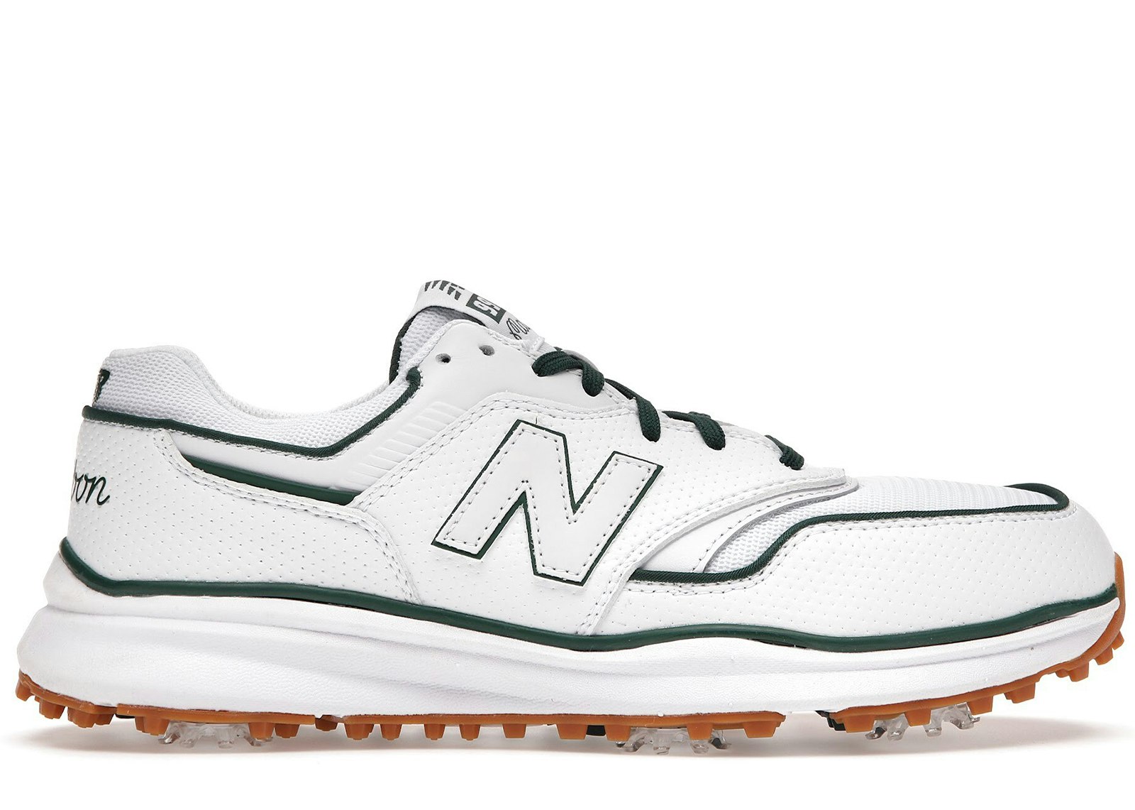 DropX™ Exclusive: New Balance 997G Malbon Golf White/Green with Towel Men's  US