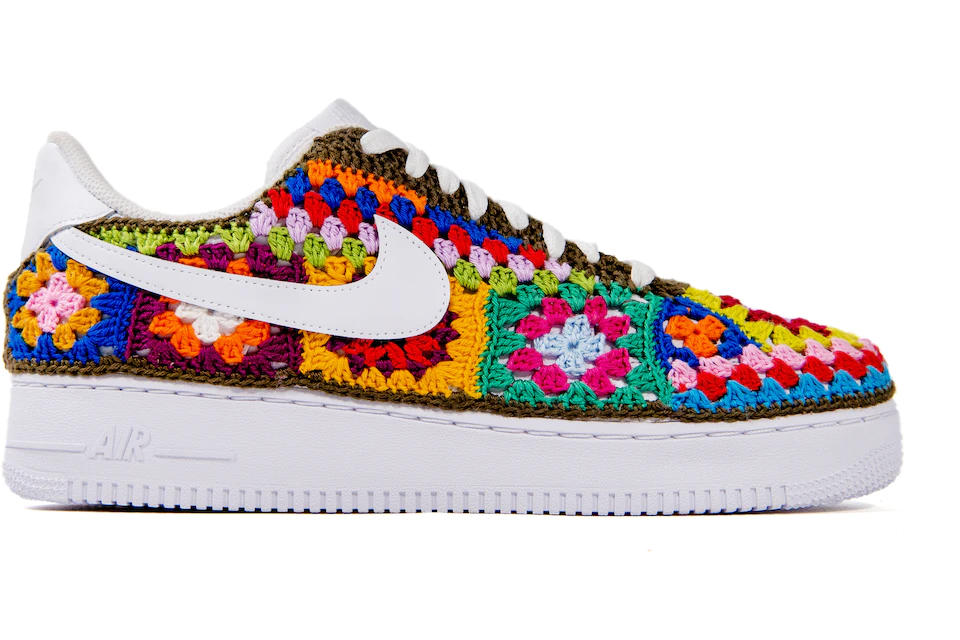 DropX™ Exclusive LC23 Air Force 1 Low Crochet Multicolor