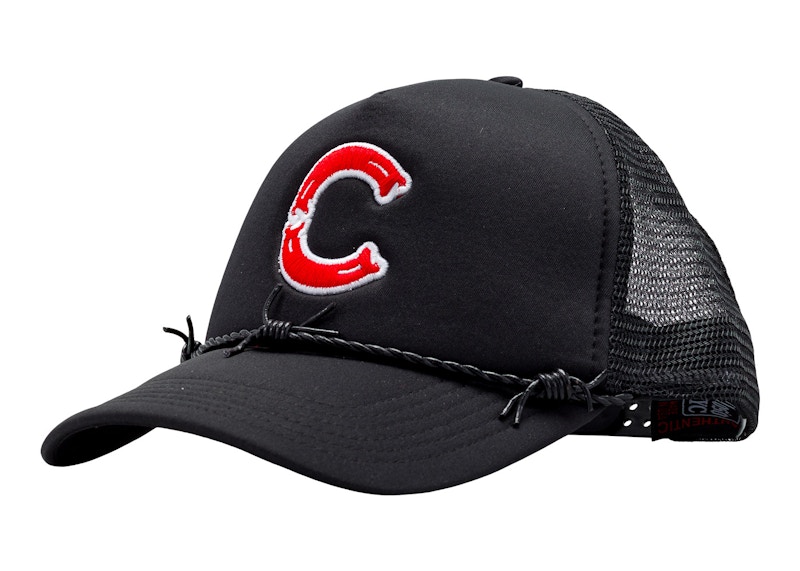 cubs vert trucker hat