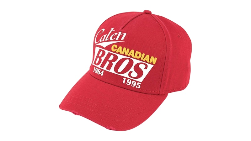 Dsquared2 Caten Canadian Bros Red Cap Red