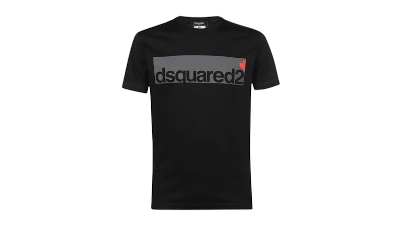 Dsquared2 Cool Fit Large Block Logo T-Shirt Black