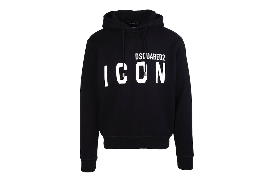 Pre-owned Dsquared2 Icon Cool Hoodie Black/white