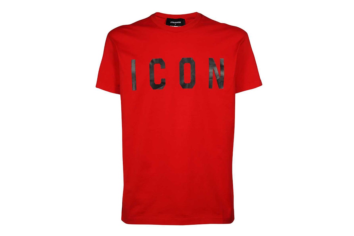 Pre-owned Dsquared2 Icon T-shirt Red/black