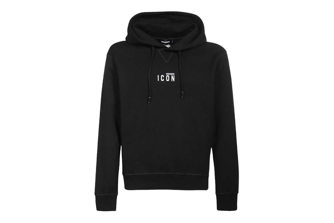 Pre-owned Dsquared2 Mini Be Icon Hoodie Black/white