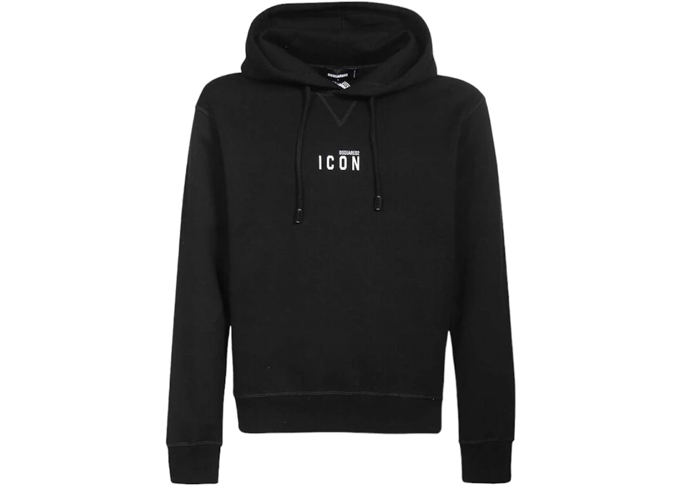 Dsquared2 Mini Be Icon Hoodie Black/White Homme - SS23 - FR