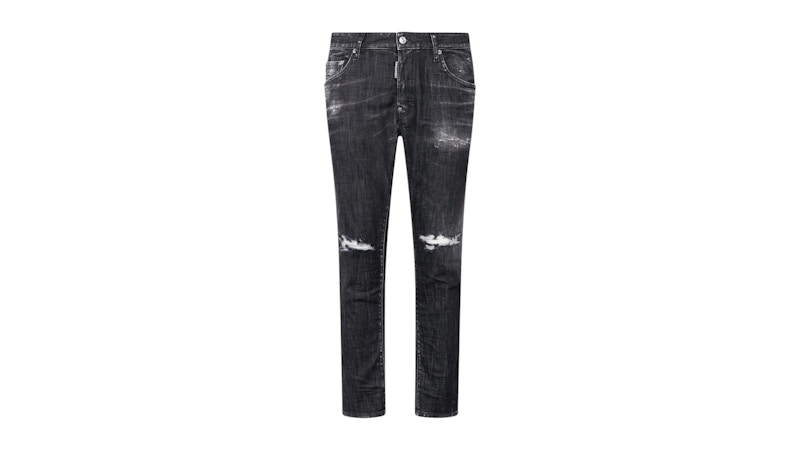 【新品タグ、希少サイズ】DSQUARED2 56 S71LB0666 2019 Dsquared2 S71LB1756 Pants Black Men's - SS26 - US